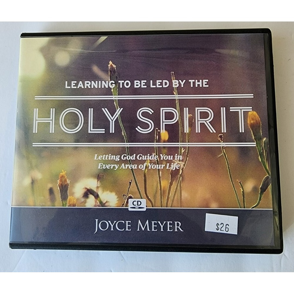 Joyce Meyer Learning to be Led By The Holy Spirit 4 CD set ‎ Christian